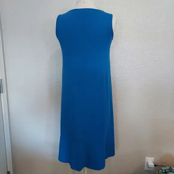 J. Jill Wearever Collection Royal Blue Sleeveless Dress Size XSP - Picture 8 of 10
